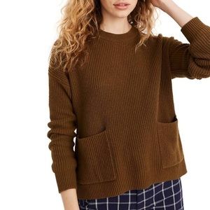 Madewell Patch Pocket Pullover Sweater